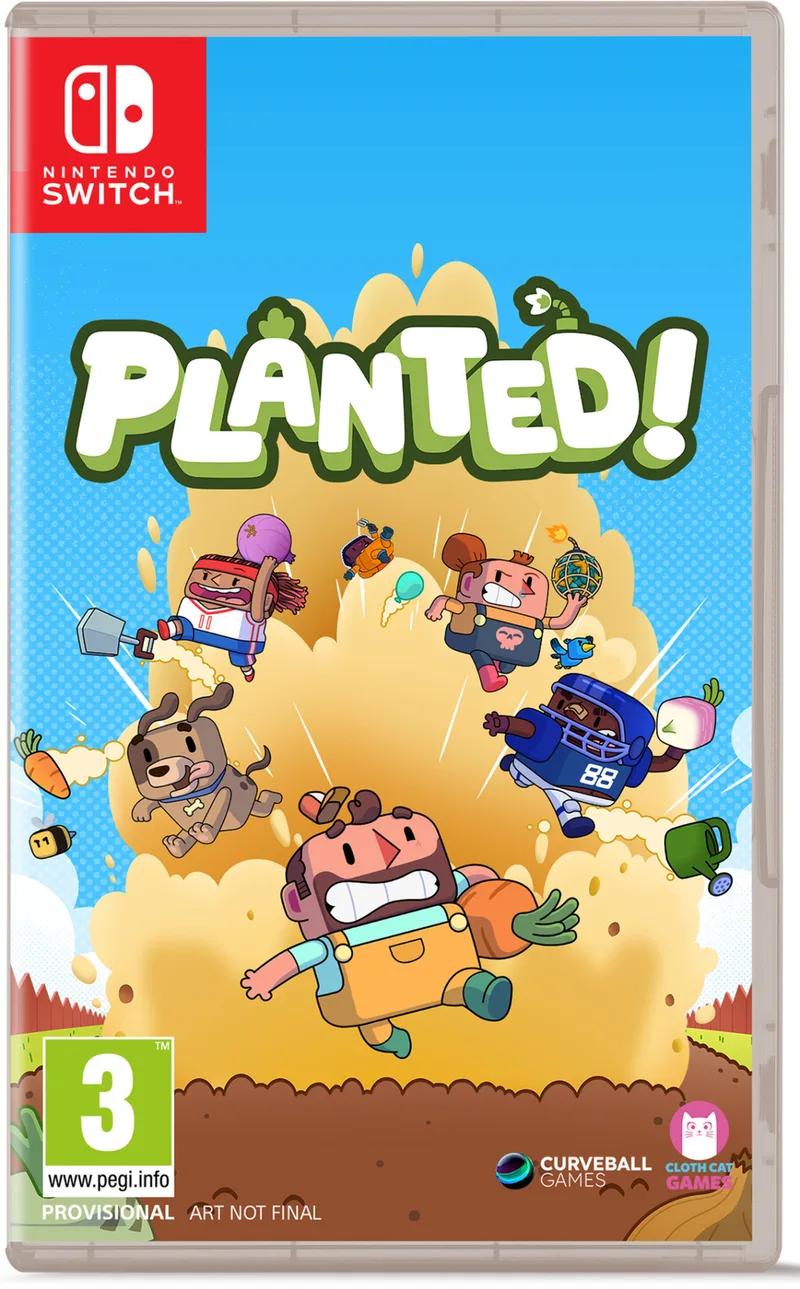 Planted by Curveball Publishing, Nintendo Switch – cover