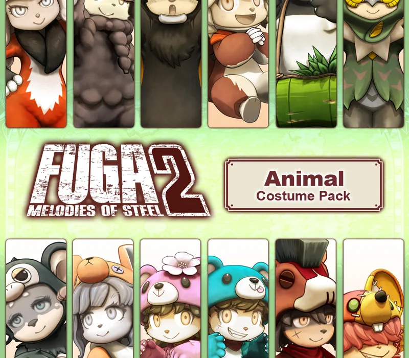Fuga: Melodies of Steel 2 – Animal Costume Pack DLC van CyberConnect2 – cover