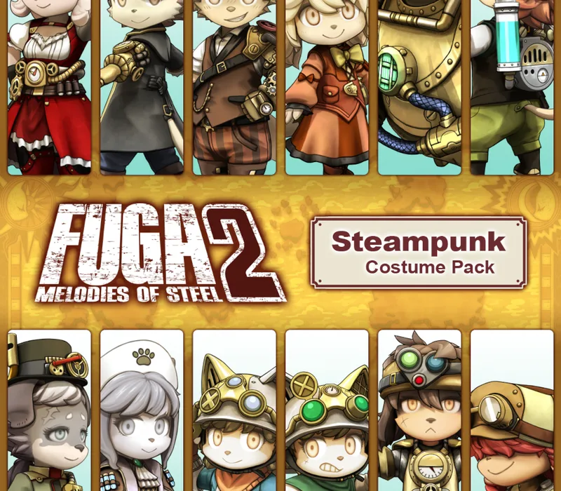Fuga: Melodies of Steel 2 – Steampunk Costume Pack DLC van CyberConnect2 – cover