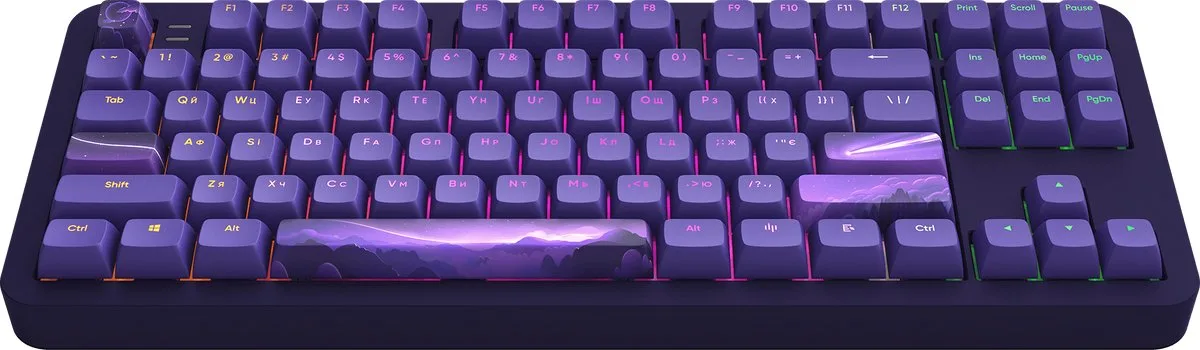 ALU Celestial - Mechanisch Gaming Toetsenbord ANSI från Dark Project, Lila – omslag