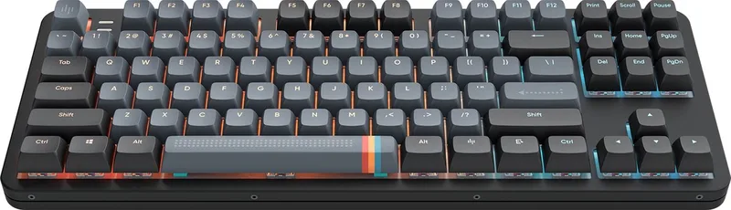 ALU Midnight 75% Mechanisch Gaming Toetsenbord - Aluminiumlegering - RGB-verlichting- Hot Swap - 82 Keys - ANSI från Dark Project, Svart, US – omslag
