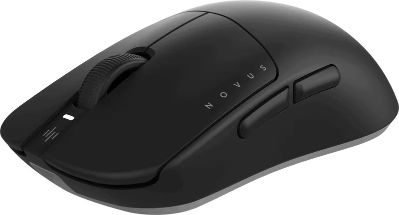 Novus - Draadloze Gaming Muis van Dark Project, Zwart, Grijs – cover