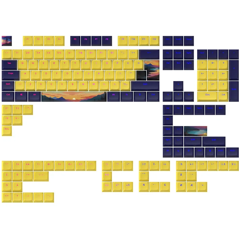 Clavier Mécanique Sunset de Dark Project – jaquette