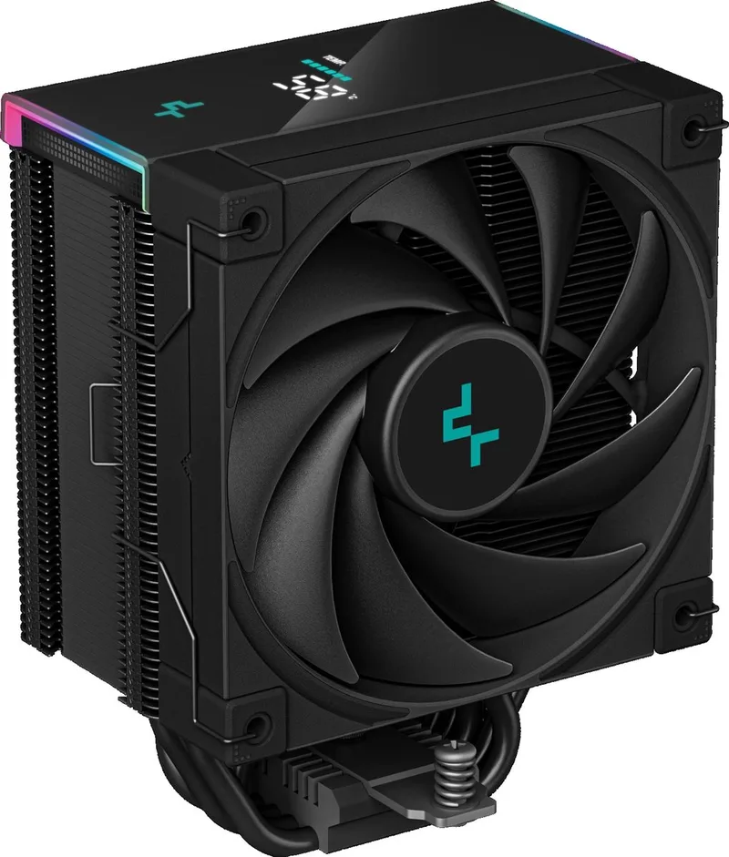 AK500S Digital - CPU-koeler - Luchtkoeling - RGB LED - 1850 RPM de DeepCool, Noir, Rgb – jaquette