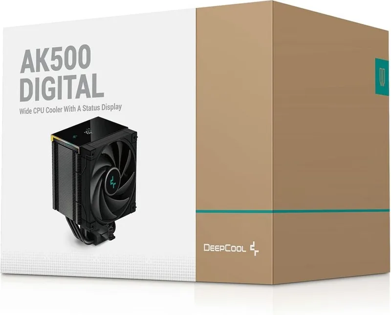 Ventilator and Heat Sink DEEPCOOL R-AK500-BKADMN-G by DeepCool, Black – cover