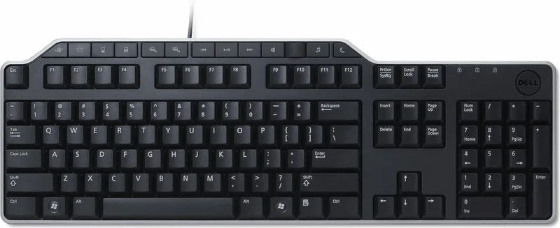 KB522 toetsenbord USB Zwart van Dell, Zwart, US – cover