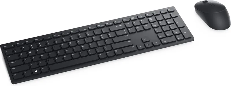 KM5221W - Toetsenbord - RF Draadloos - Zwart by Dell, Black, BE – cover