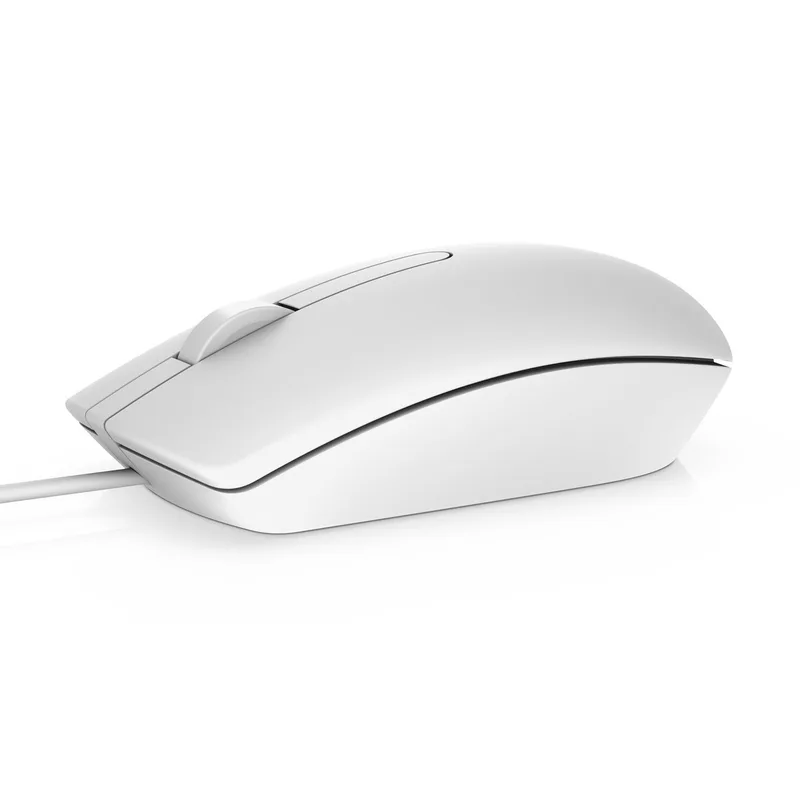 MS116 muis Ambidextrous USB Type-A Optisch 1000 DPI van Dell, Wit – cover