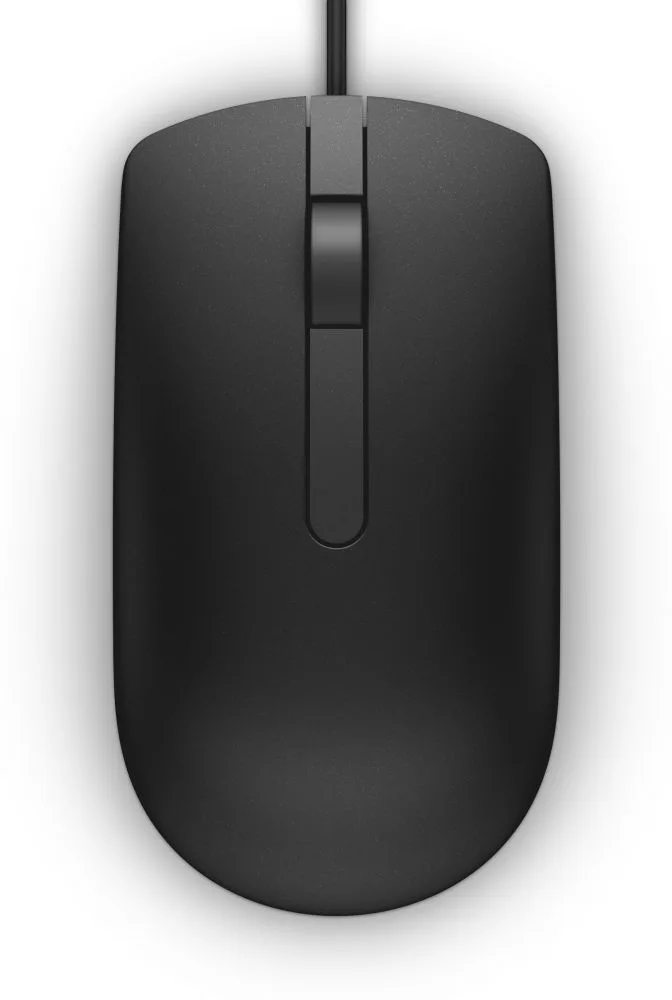 MS116 USB Optical Mouse, Black, BB, Sapphire - CR van Dell – cover