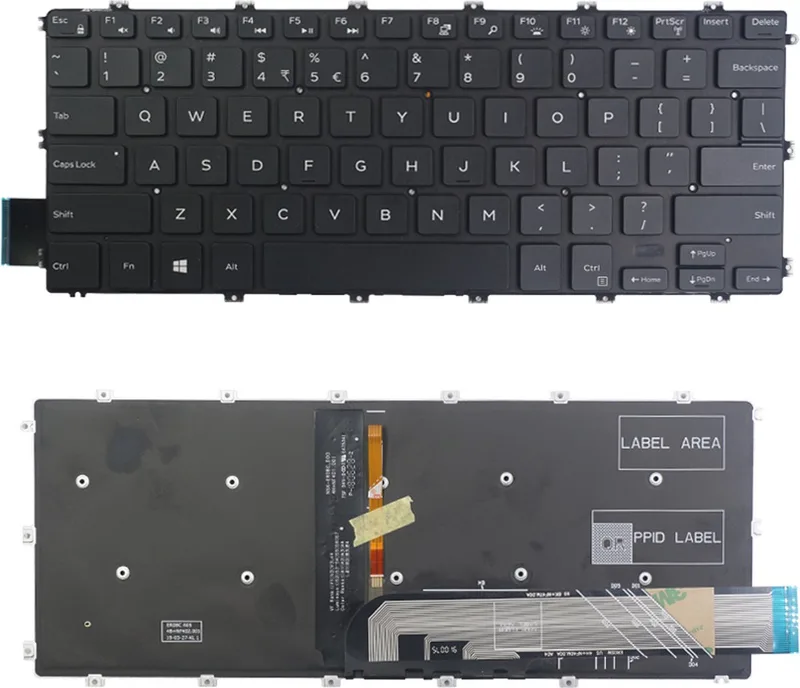 Notebook keyboard for Dell Latitude 3400 3310 3390 with backlit de Dell – jaquette