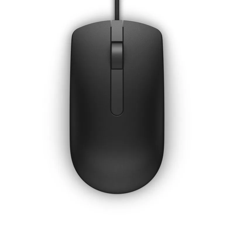 optische usb muis - links- en rechtshandig - MS116 - 1000 dpi de Dell, Noir – jaquette