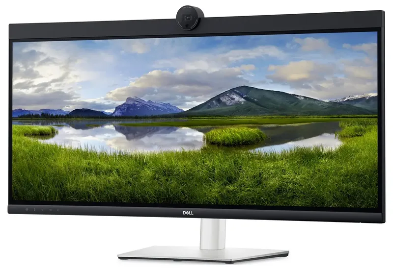 P Series P3424WEB computer monitor 86,7 cm (34.1") 3440 x 1440 Pixels 4K Ultra HD LCD by Dell, Black – cover 2 of 2
