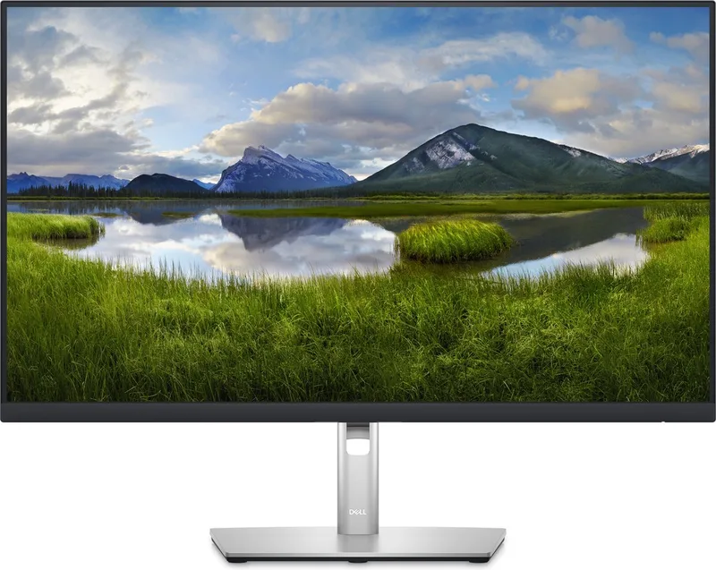 P2723D - LED-skaerm - QHD - 27 by Dell, Black, Silver – cover
