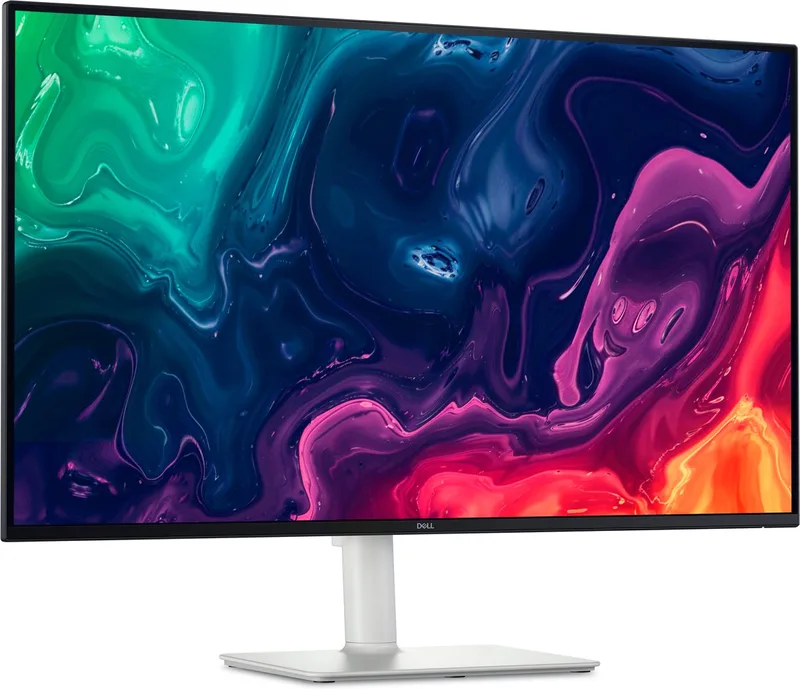 Plus S3225QS computer monitor 80 cm (31.5) 3840 x 2160 Pixels 4K Ultra HD LCD Zilver by Dell, Black – cover