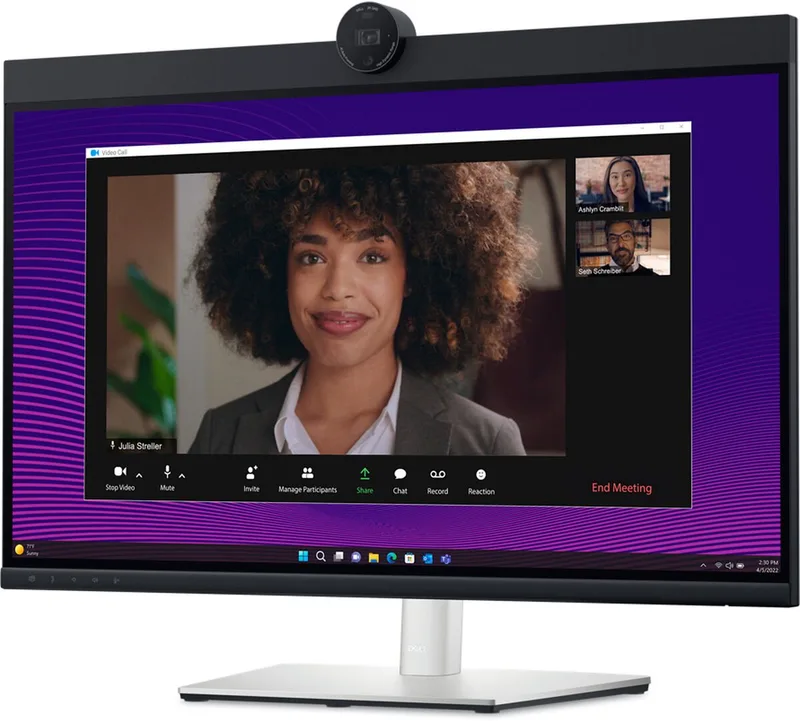 Pro 27 Plus monitor voor videoconferencing - P2724DEB - 27 inch - QHD - Webcam - USB C 90w - RJ45 van Dell, Tweekleurig – cover