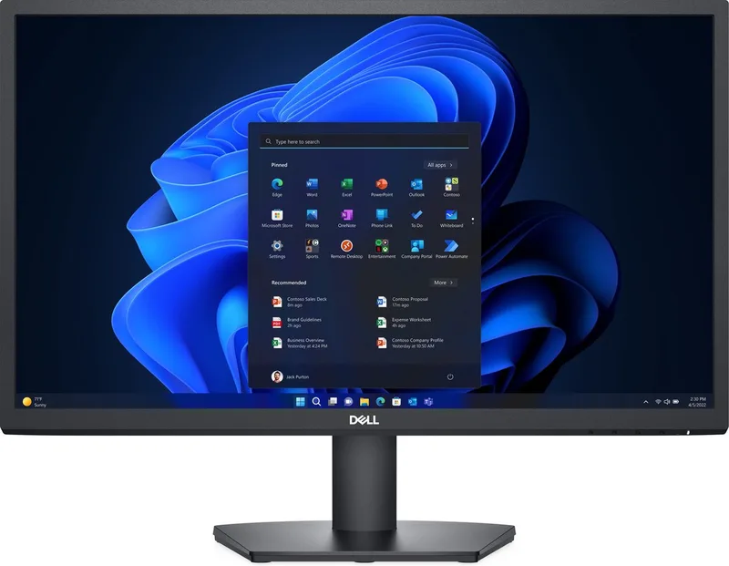 SE2422H computer monitor 61 cm (24") 1920 x 1080 Pixels Full HD LCD van Dell, Zwart – cover
