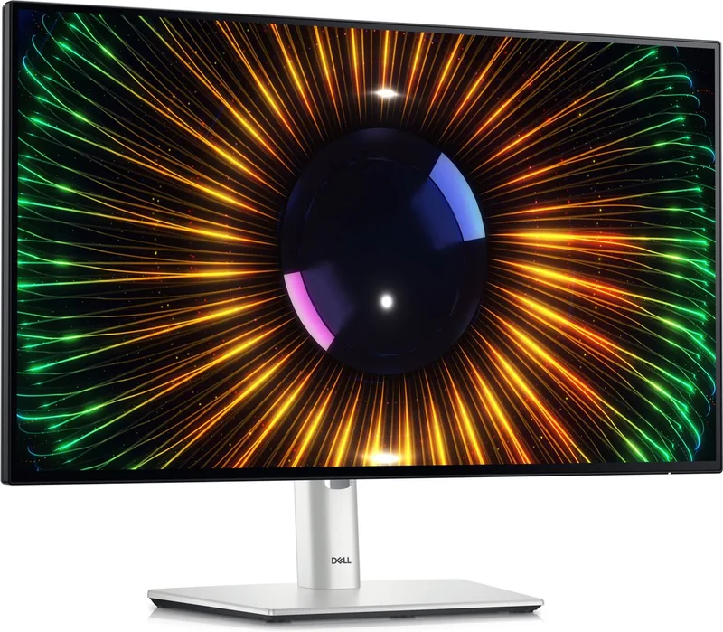 UltraSharp U2424H - Monitor - 23.8 inch - 120Hz - IPS - USB-C Hub van Dell, Zwart, Zilver – cover