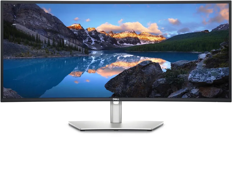 UltraSharp U3423WE computer monitor 86,4 cm (34") 3440 x 1440 Pixels UltraWide Quad HD LCD by Dell, Silver – cover