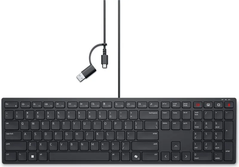 Wired Collaboration Keyboard KB525C - Toetsenbord by Dell – cover