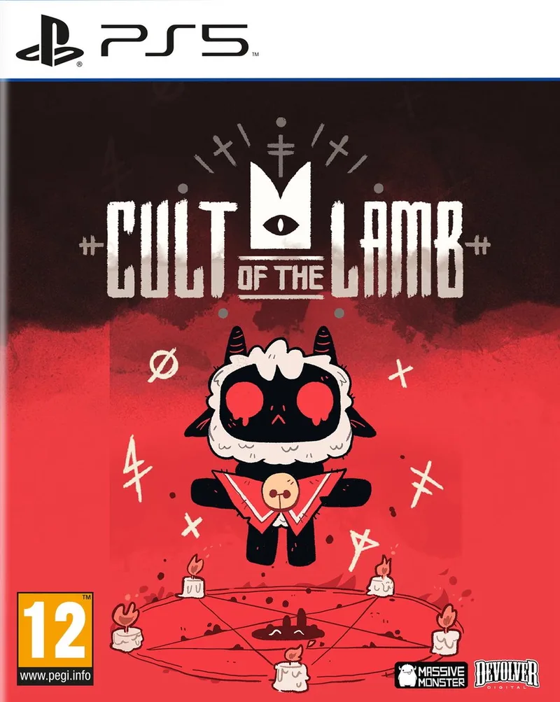 Cult of the Lamb by Devolver Digital, PS5 – cover