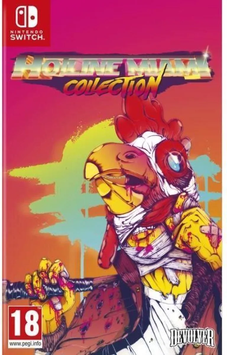 Hotline Miami Collection van Devolver Digital, Nintendo Switch – cover