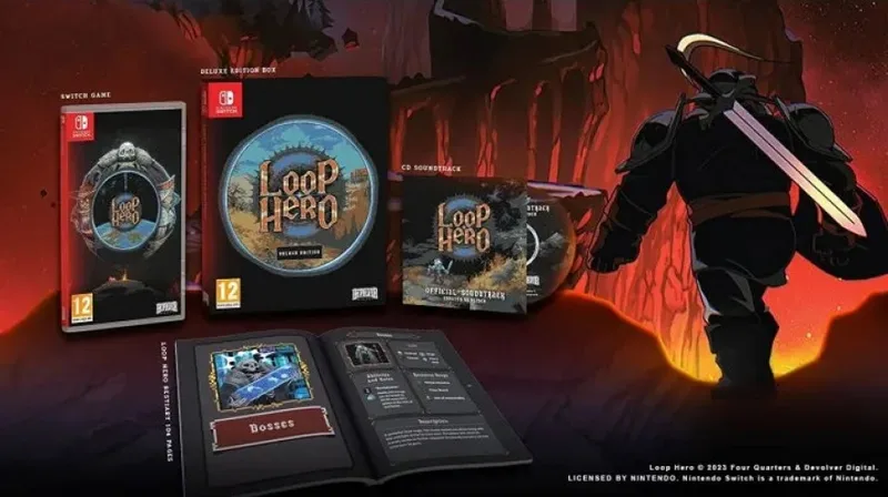 Loop Hero Deluxe Edition de Devolver Digital, Nintendo Switch – jaquette