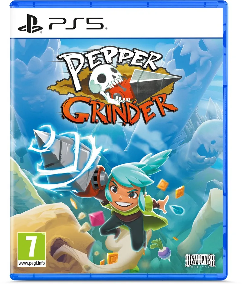 Pepper Grinder van Devolver Digital, PS5 – cover
