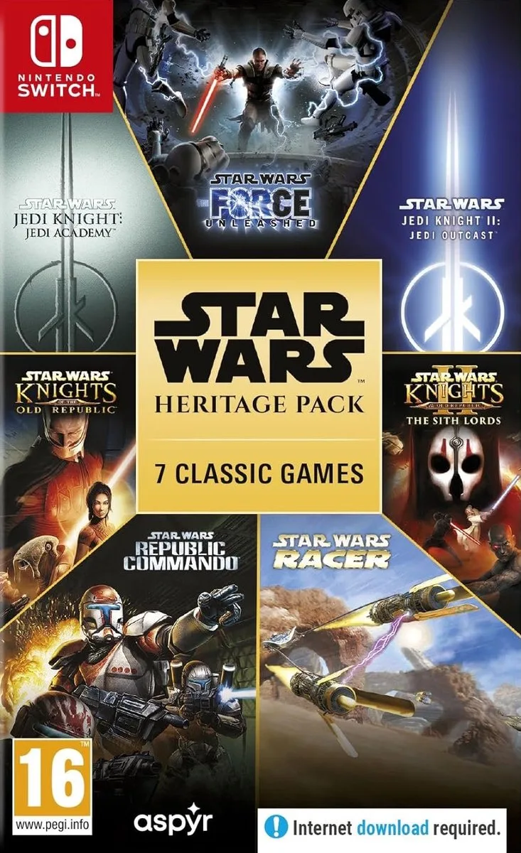 Star Wars Heritage (7 jeux intégrés) de Devolver Digital, Nintendo Switch – jaquette