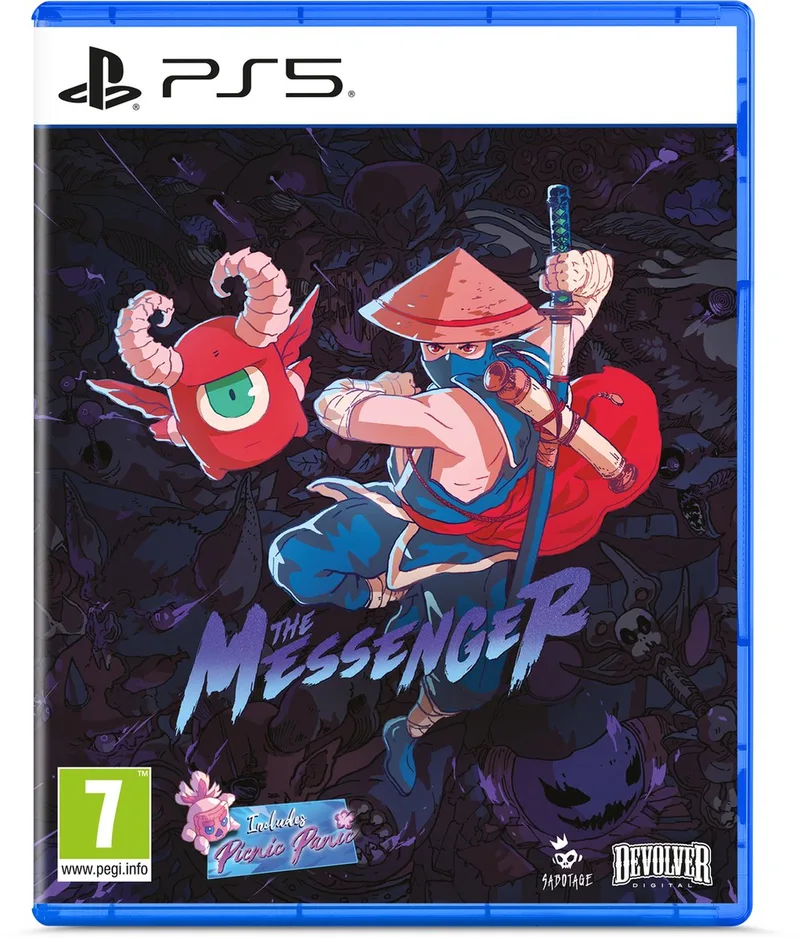 The Messenger van Devolver Digital, PS5 – cover