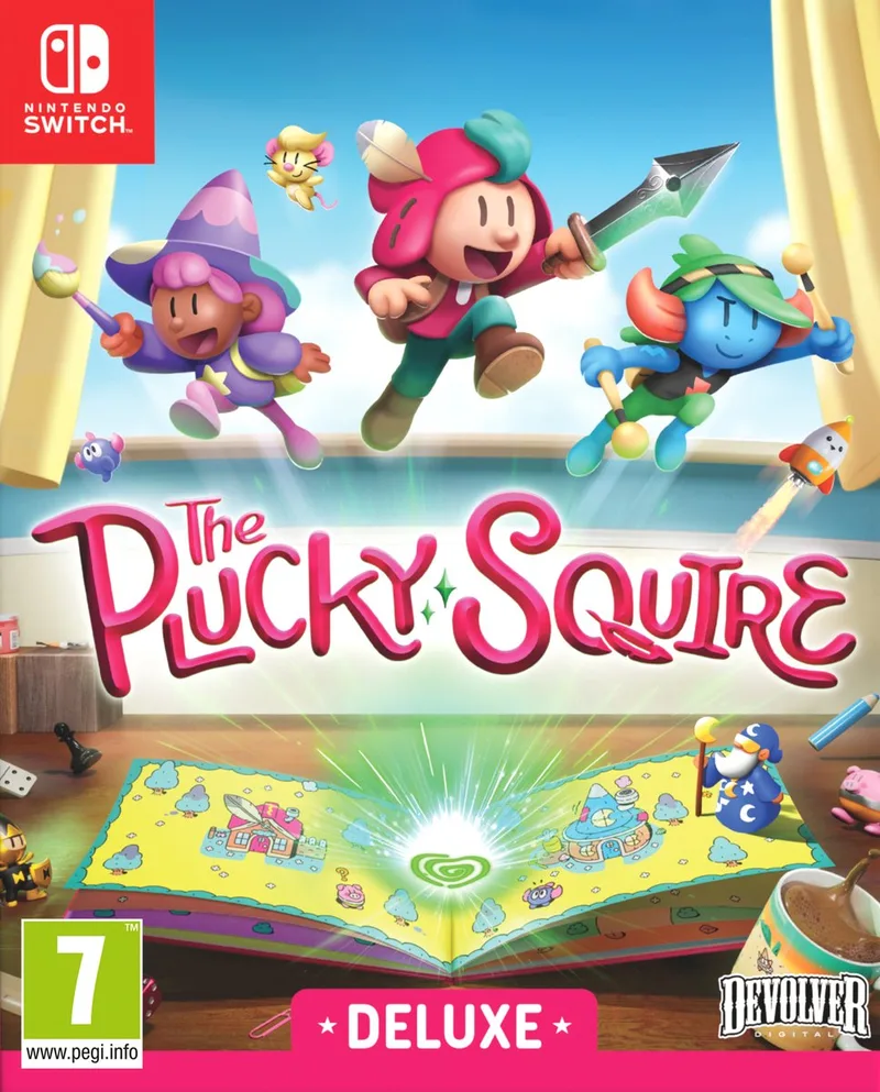 The Plucky Squire - Deluxe Edition van Devolver Digital, Nintendo Switch – cover