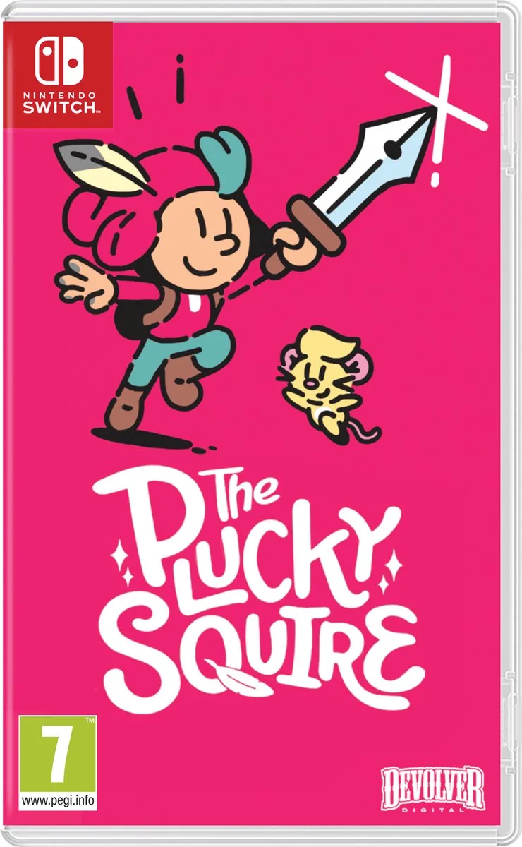 The Plucky Squire by Devolver Digital, Nintendo Switch – cover