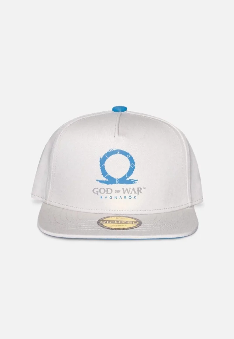 God of war Ragnarok - Snapback Cap White by Difuzed – cover