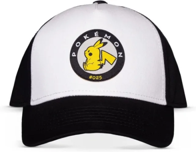 Pokémon - Men's Adjustable Cap Pikachu White/Black by Difuzed – cover