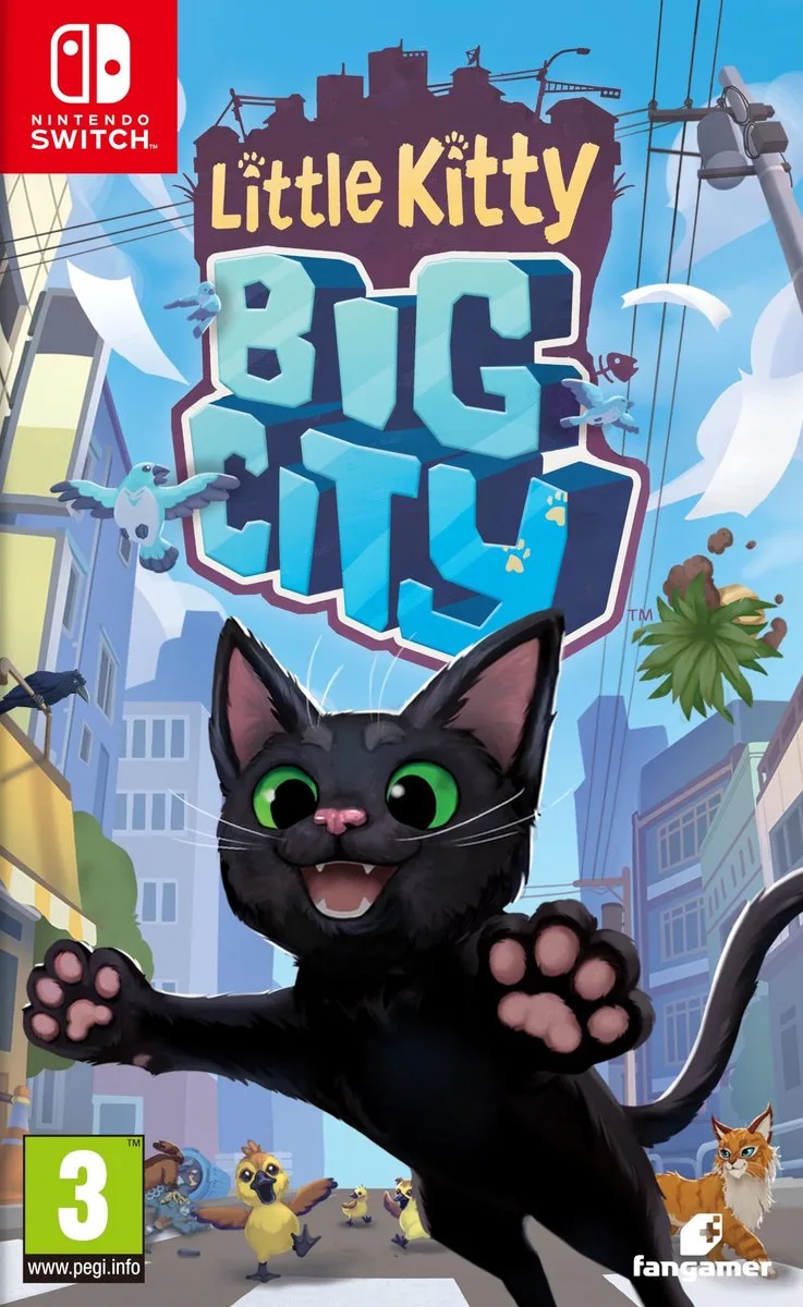 Little Kitty, Big City van Double Dagger Studio, Nintendo Switch – cover