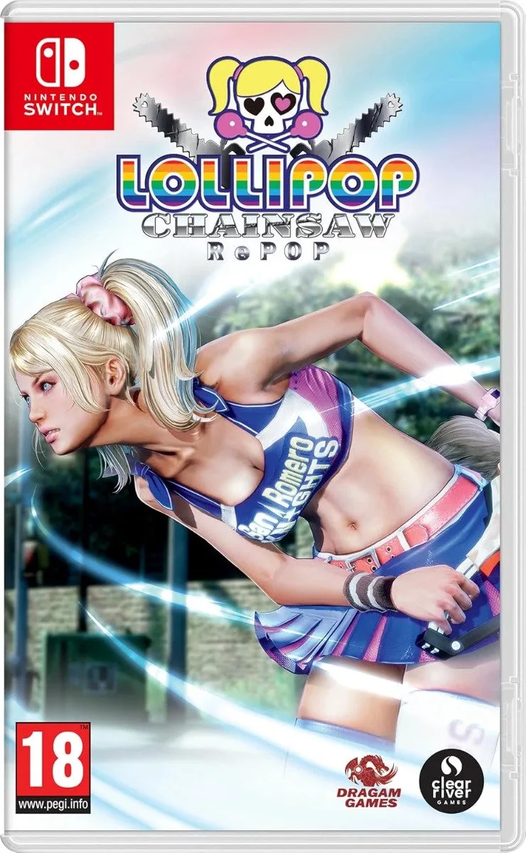 Lollipop Chainsaw RePOP van Dragami Games, Nintendo Switch – cover