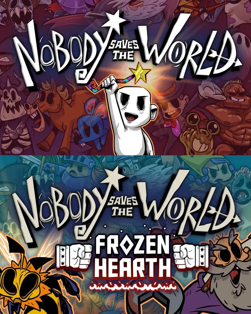Nobody Saves the World – Frozen Hearth DLC by Drinkbox Studios – cover