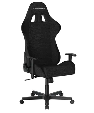 Gaming Chair DXRACER Gaming & Bürostuhl, Formula Serie, Stoffbezug, FD01 van DXRacer, Zwart – cover 3 van 5