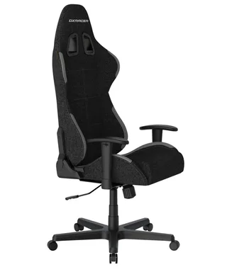 Gaming Chair DXRACER Gaming & Bürostuhl, Formula Serie, Stoffbezug, FD01 van DXRacer, Grijs, Zwart – cover 4 van 5