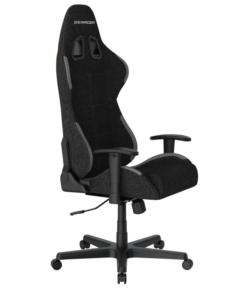 Gaming Chair DXRACER Gaming & Bürostuhl, Formula Serie, Stoffbezug, FD01 van DXRacer, Grijs, Zwart – cover 4 van 5