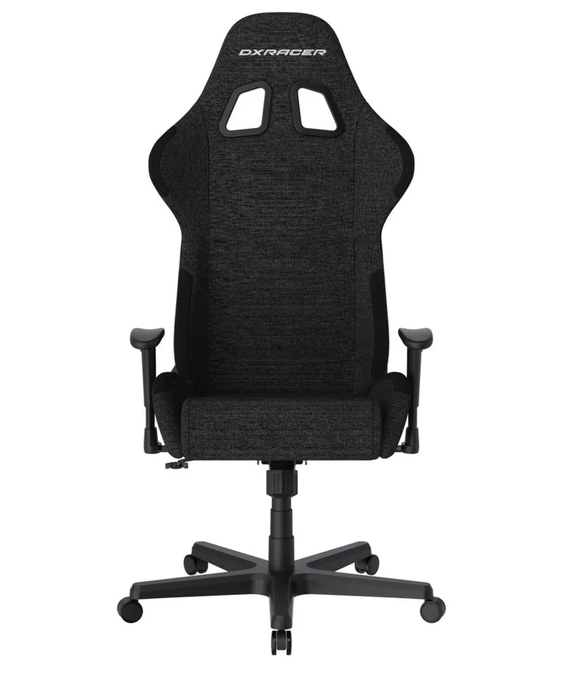 Gaming Chair DXRACER Gaming & Bürostuhl, Formula Serie, Stoffbezug, FD01 van DXRacer, Zwart – cover 2 van 5