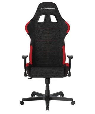 Gaming Chair DXRACER Gaming & Bürostuhl, Formula Serie, Stoffbezug, FD01 van DXRacer, Rood, Zwart – cover 2 van 5