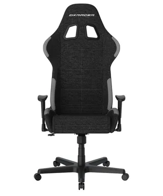 Gaming Chair DXRACER Gaming & Bürostuhl, Formula Serie, Stoffbezug, FD01 van DXRacer, Grijs, Zwart – cover 2 van 5
