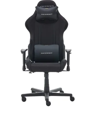 Gaming Chair DXRACER Gaming & Bürostuhl, Formula Serie, Stoffbezug, FD01 van DXRacer, Zwart – cover 1 van 5