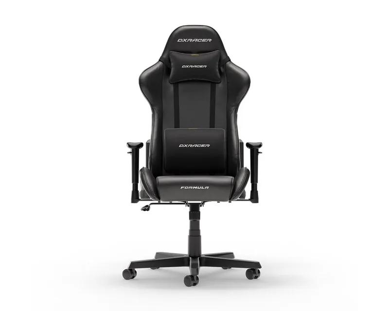 Gaming-Stuhl FORMULA L van DXRacer, Zwart – cover 2 van 5