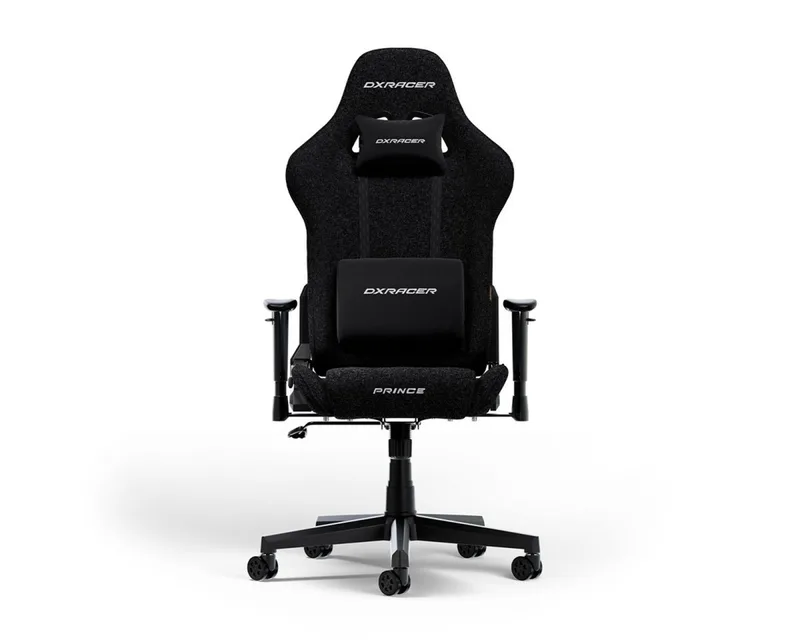Gaming-Stuhl PRINCE L F24 van DXRacer, Zwart – cover 1 van 5