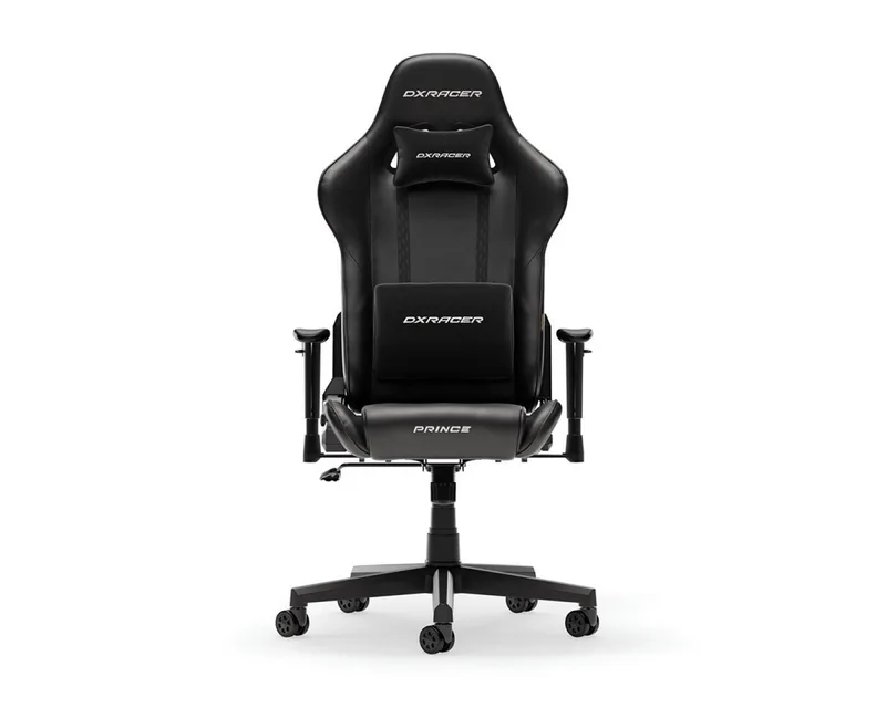 Gaming-Stuhl PRINCE L F24 van DXRacer, Zwart – cover 1 van 5