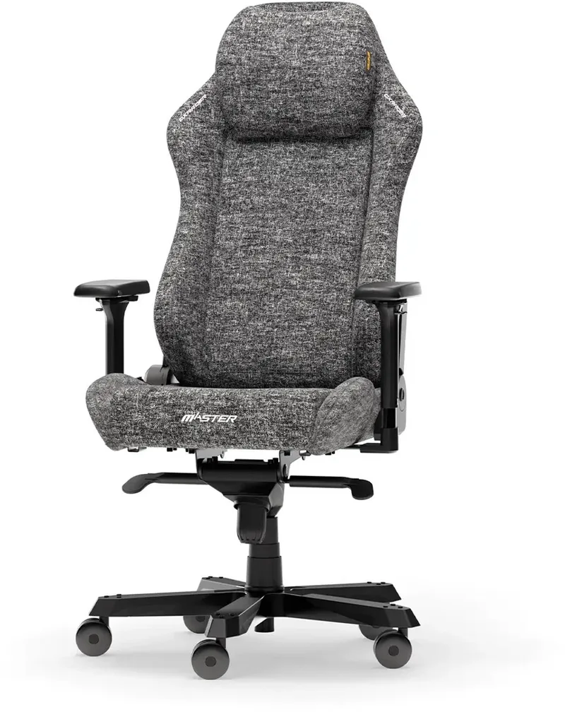 Master XL gamestoel fabric van DXRacer, Grijs – cover