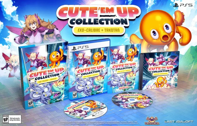 Cute 'em Up Collection Deluxe Edition van eastasiasoft, PS5 – cover