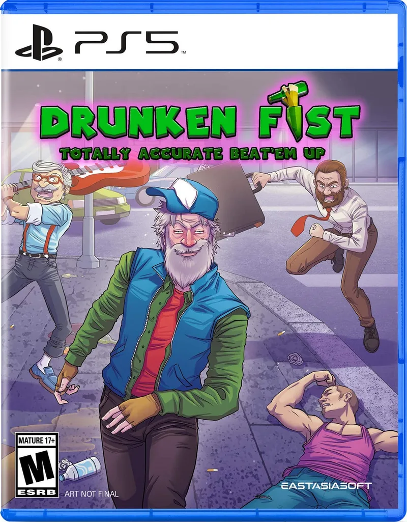 Drunken Fist de eastasiasoft, PS5 – jaquette