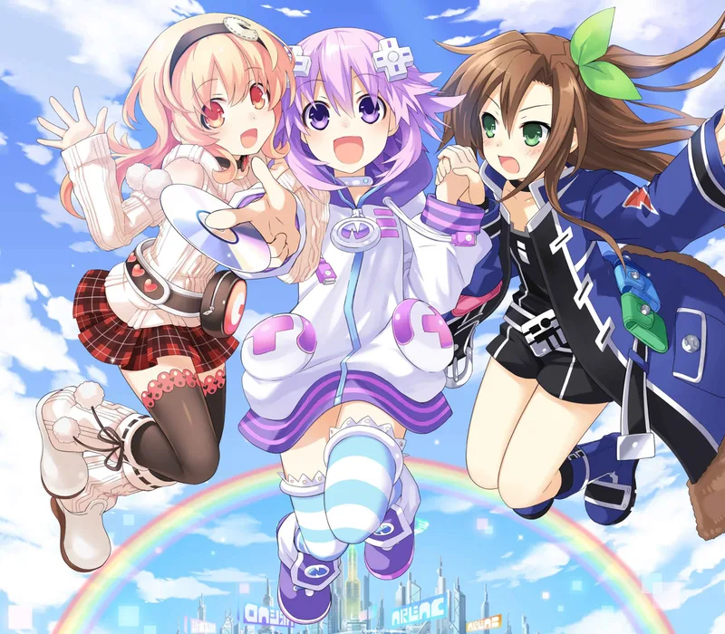 Hyperdimension Neptunia Re;Birth1 – Deluxe Edition Bundle by eastasiasoft – cover